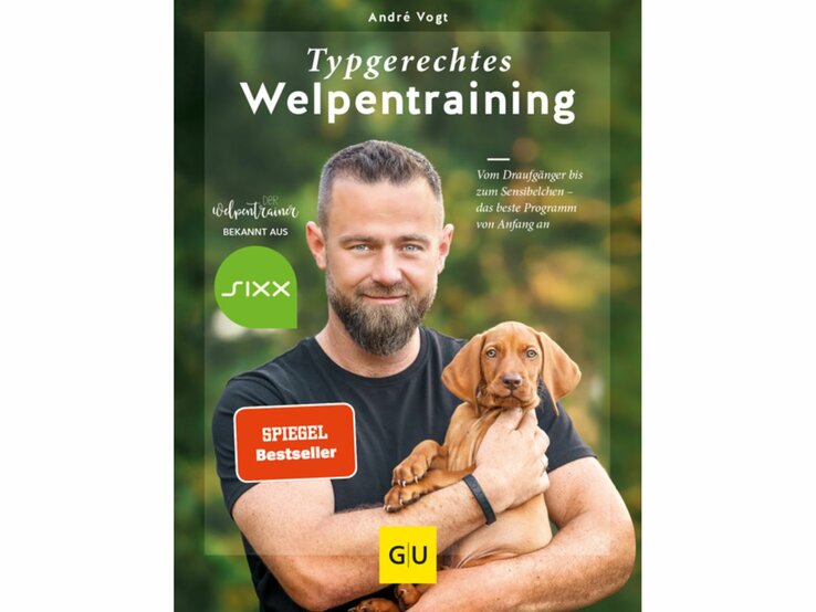 Buchcover von: André Vogt, Typgerechtes Welpentraining | © Verlag Gräfe und Unzer