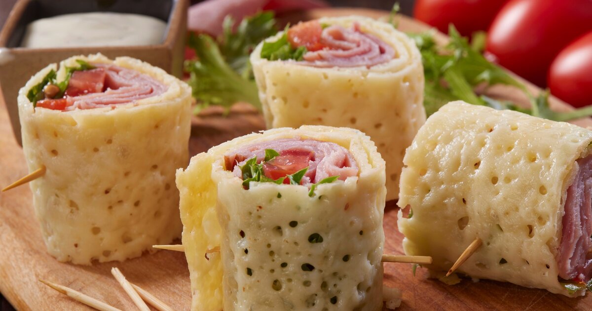Mozzarella-Röllchen: Low-Carb-Fingerfood