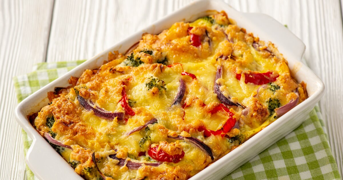 Kartoffel-Gemüseauflauf: Köstlich mit Brokkoli &amp; Paprika