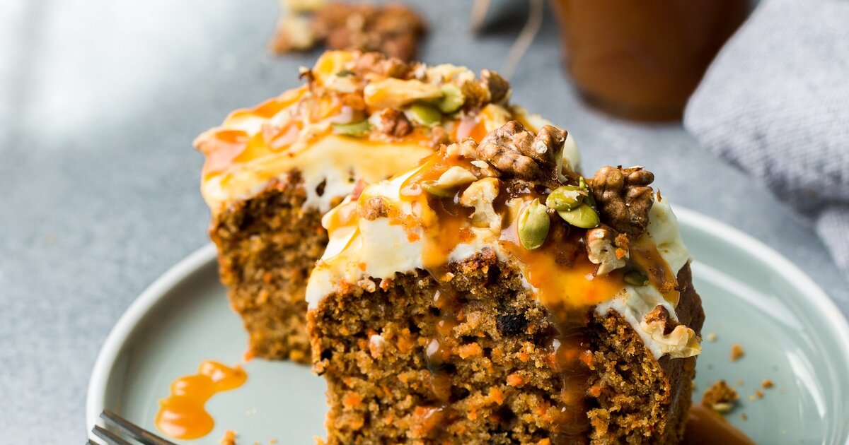 Schoko-Karotten-Kuchen backen: Perfekter Osterkuchen