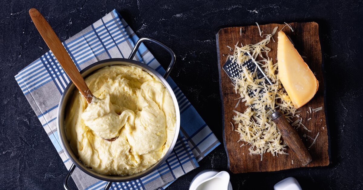 Französisches Kartoffelpüree mit Käse: Aligot selbst machen!