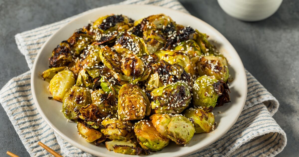 Rosenkohl Asia-Style mit Sojasauce und Sesam – Exotik mit heimischem Gemüse