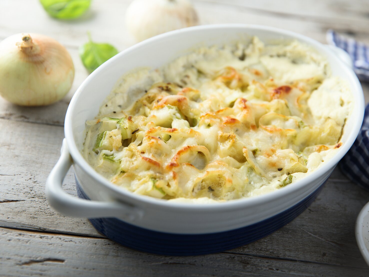 Blumenkohl mit weißer Soße: Überbacken – einfach köstlich!