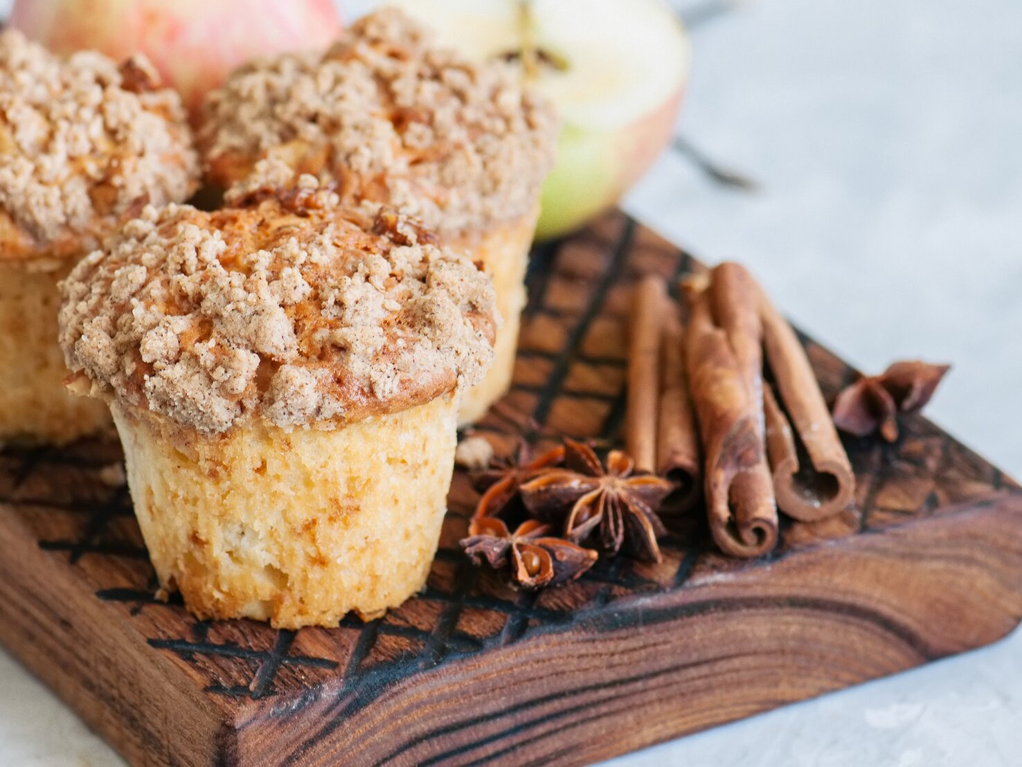 Apfel-Streusel-Muffins: Die lieben wir!