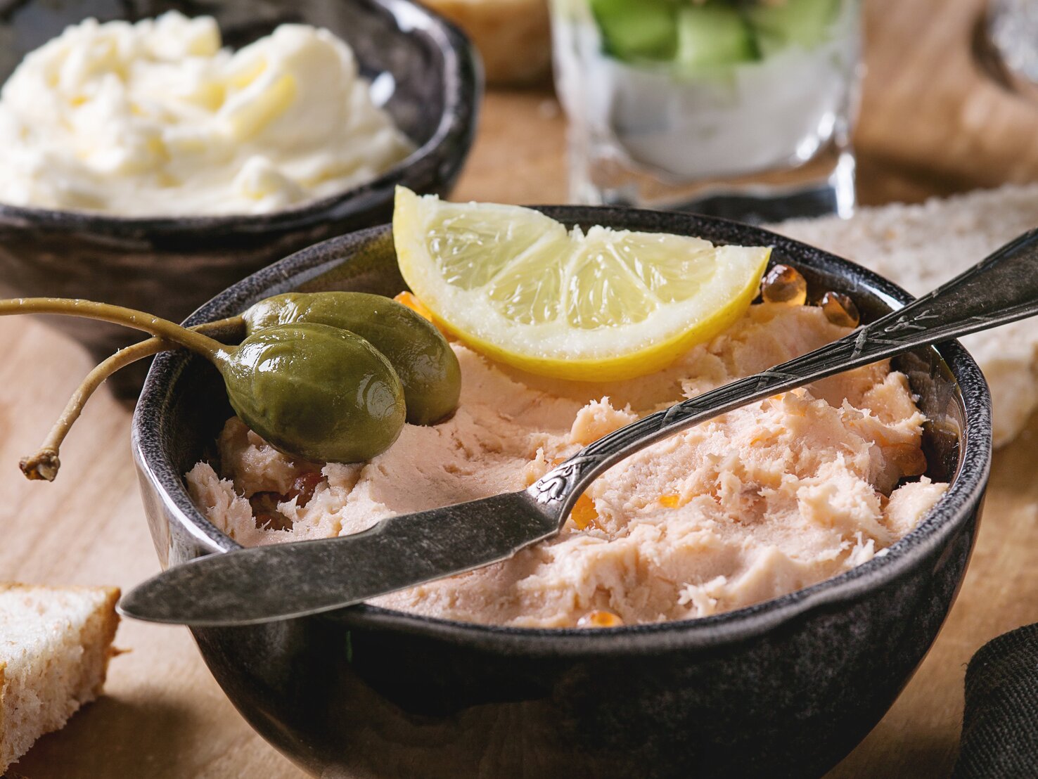 Räucherlachs-Dip mit Schmand: Echter Geschmackskracher