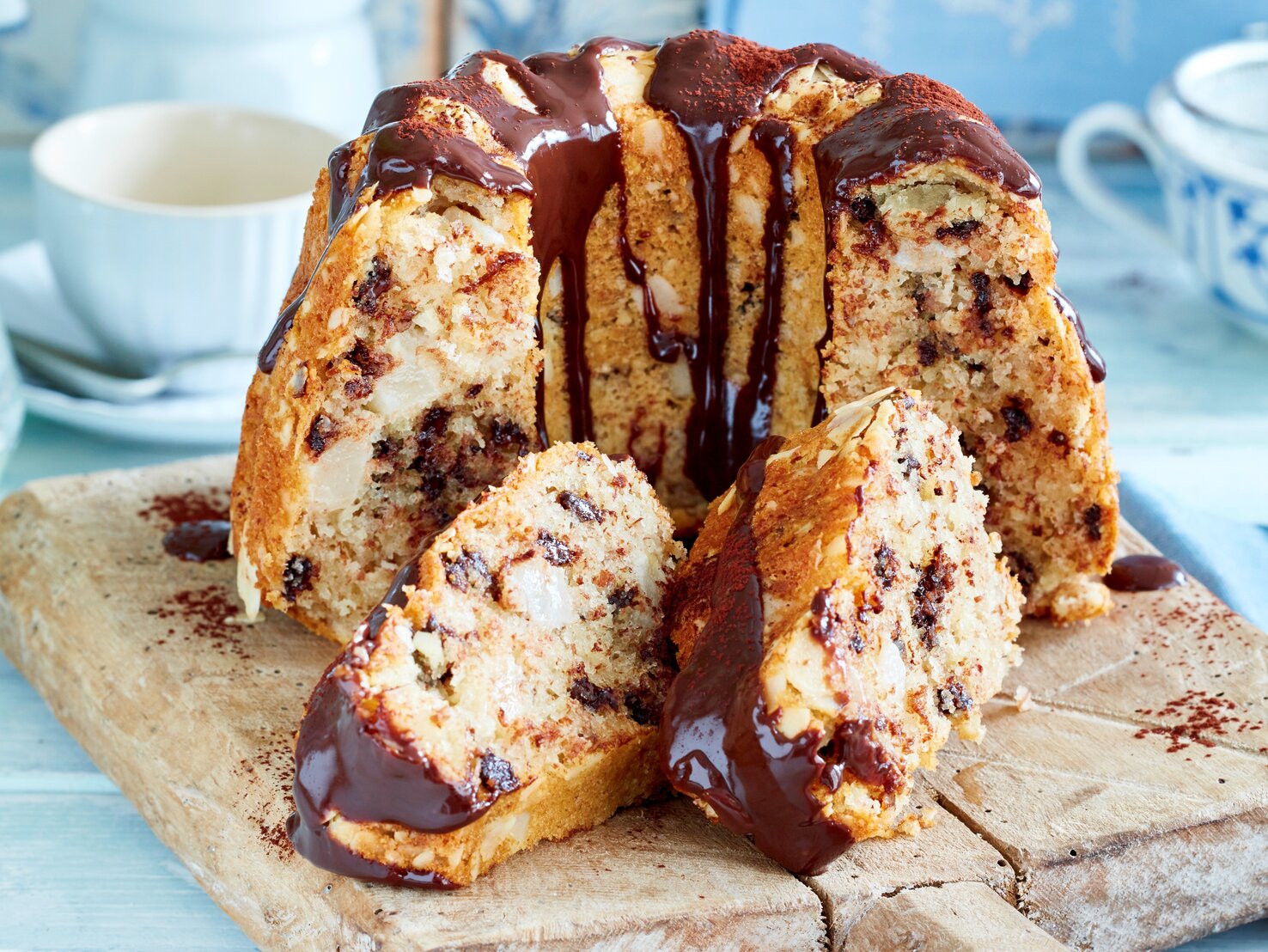 Birne-Helene-Gugelhupf: Aus Dessert-Klassiker wird Kuchen!