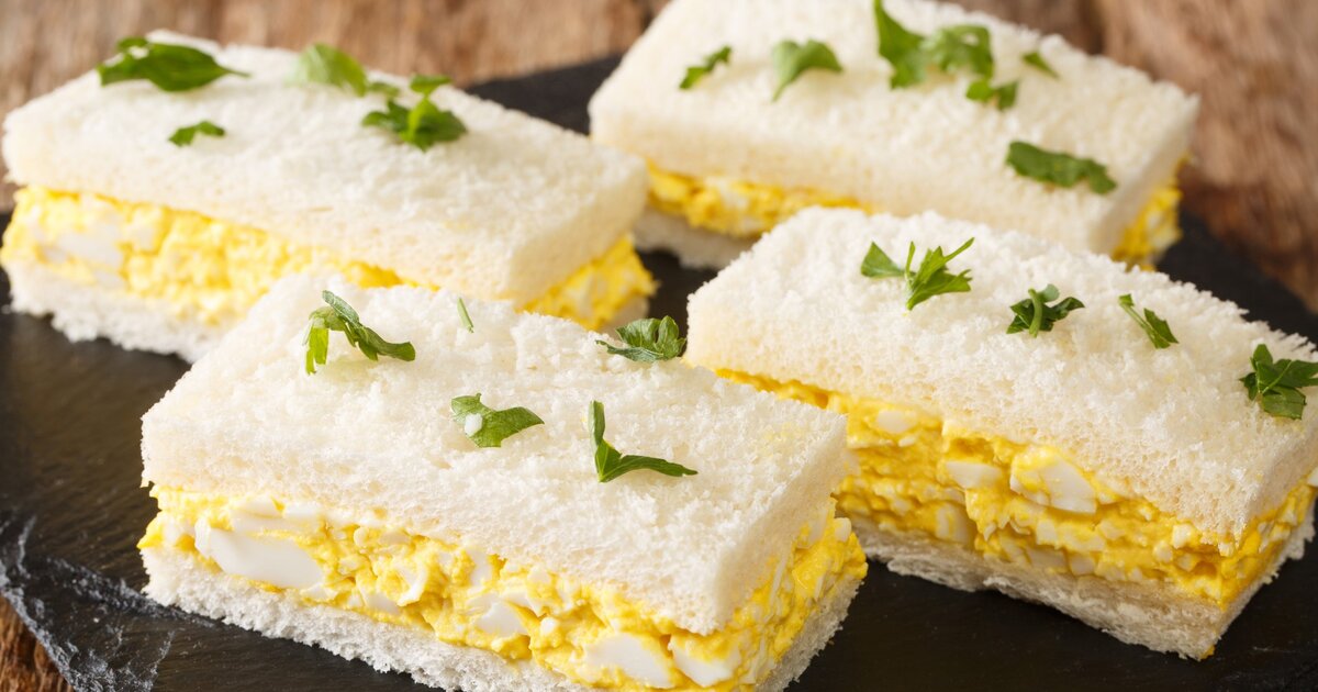 Japanisches Eiersalat-Sandwich – toller Snack für die Arbeit