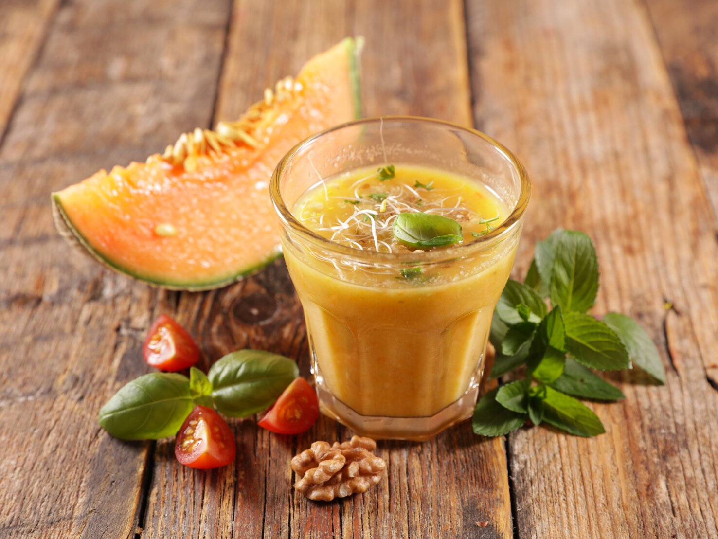 Honigmelonen-Gazpacho: Sommerliches Rezept für heiße Tage