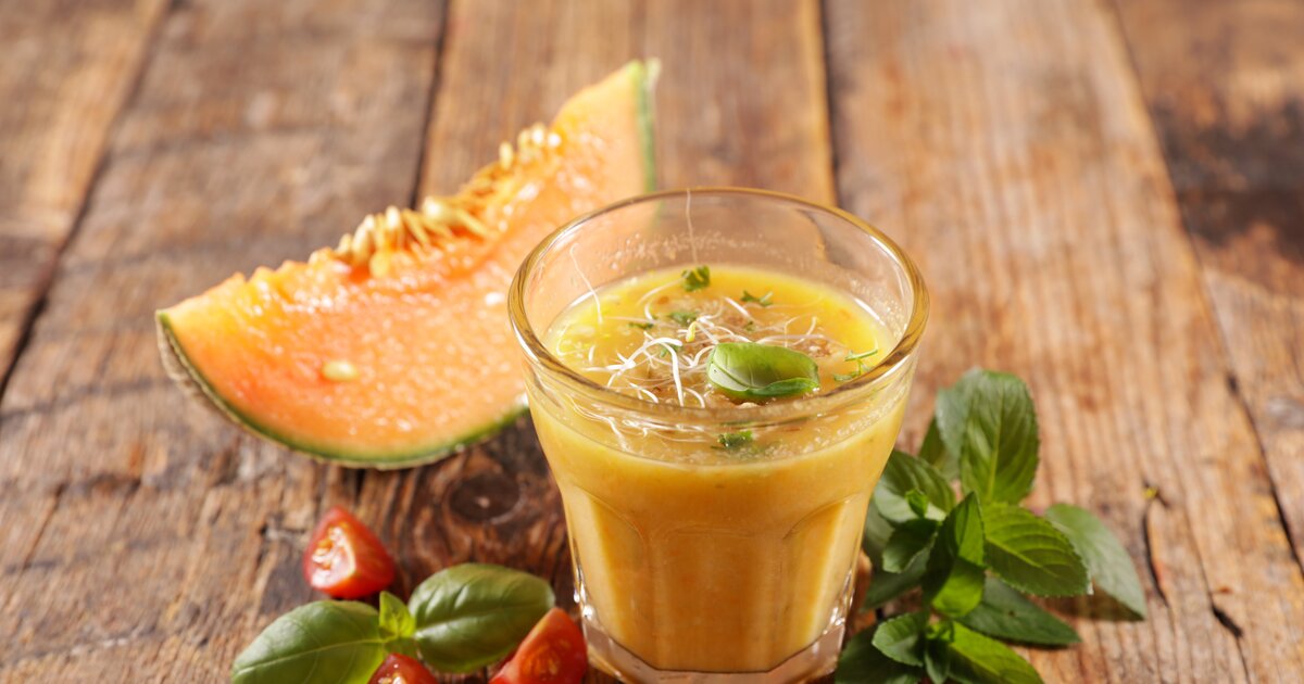 Honigmelonen-Gazpacho: Sommerliches Rezept für heiße Tage