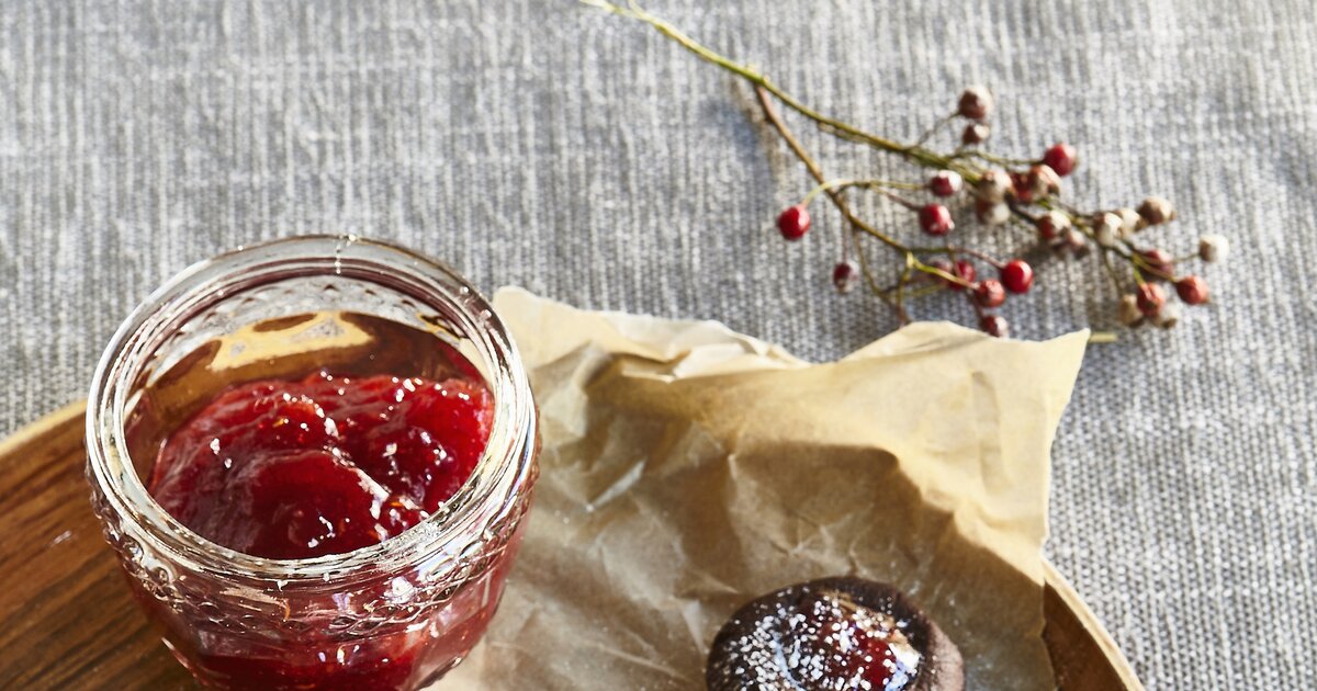 Schmalzplätzchen mit Marmelade: Omas Weihnachtskekse
