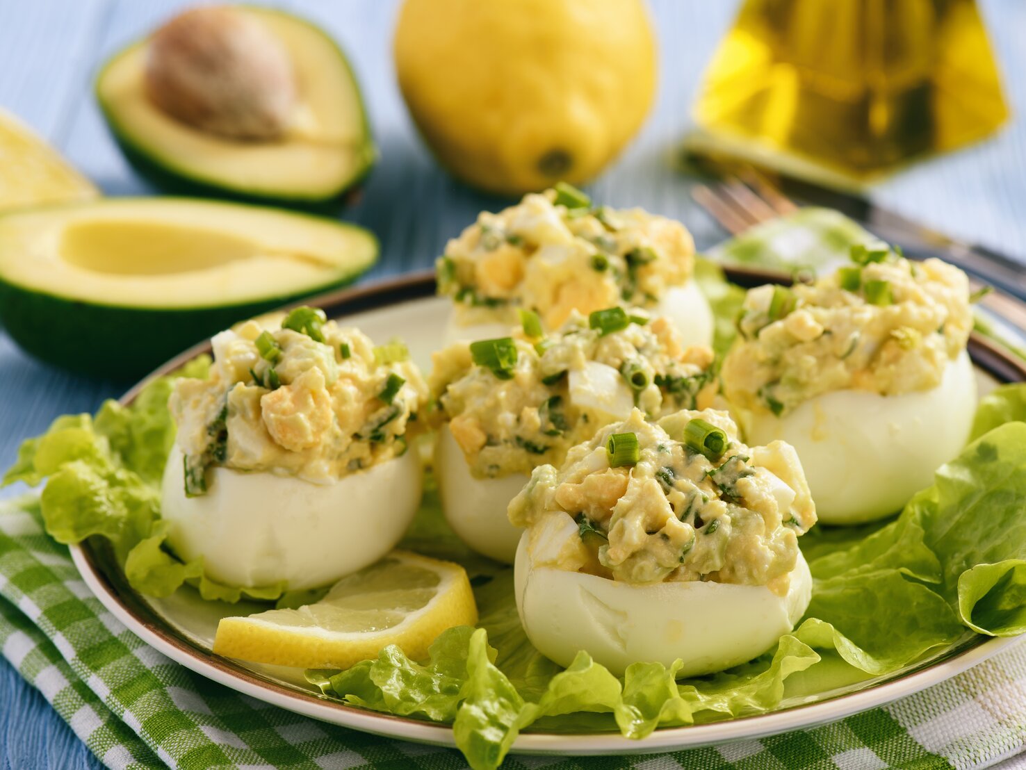Gefüllte Eier mit Avocado: Low Carb und so lecker