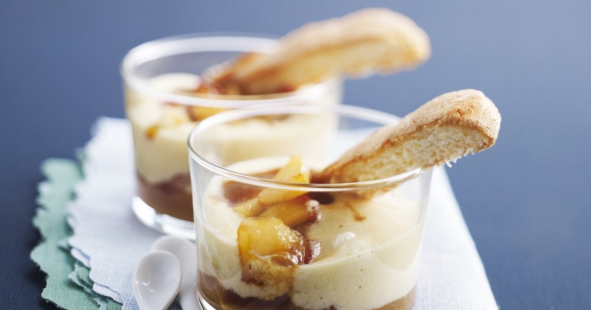 Dessert nach Tiramisu-Art mit Apfel und Apfelwein: Genuss pur!