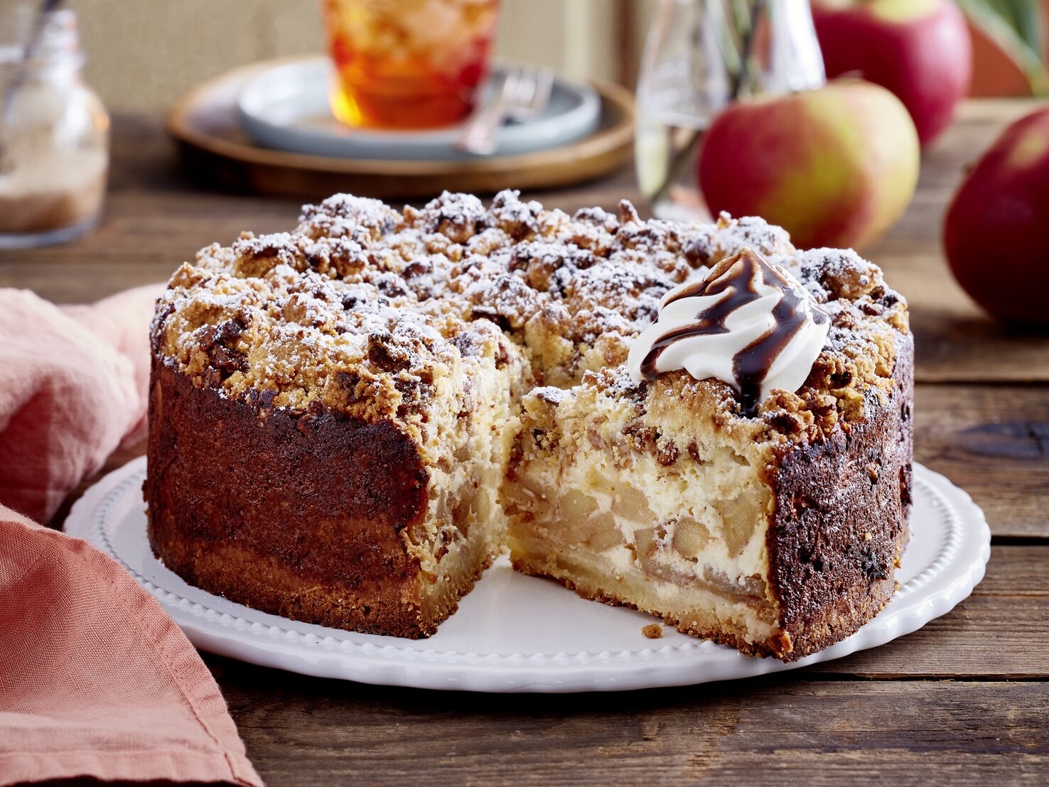 Müsli-Apfelkuchen: Knuspriger Genuss!