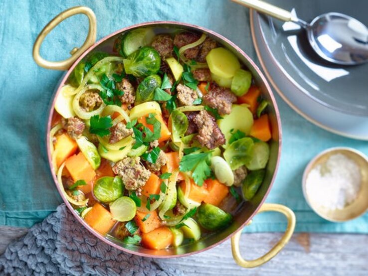 Rosenkohl-Kürbis-Eintopf Rosenkohl-Kürbis-Eintopf