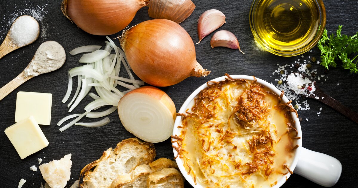 Französische Zwiebelsuppe: Rezept für das Original