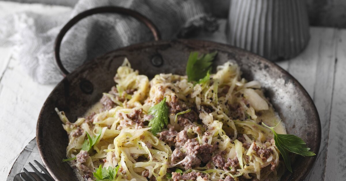 Weißkohl-Hackfleisch-Pfanne: Für Low-Carb geeignet!