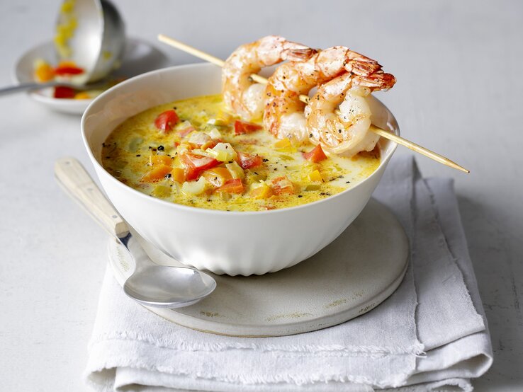 Lauch-Curry-Suppe