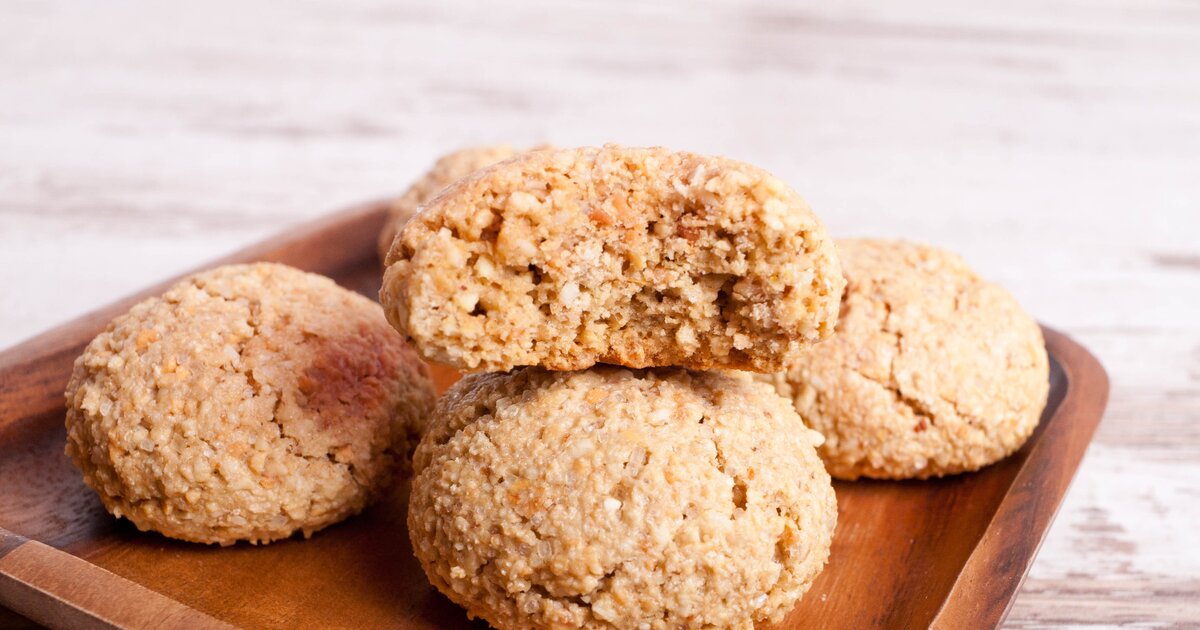 Saftige Kokoskekse – Köstliche Kekse ohne Mehl und ohne Zucker