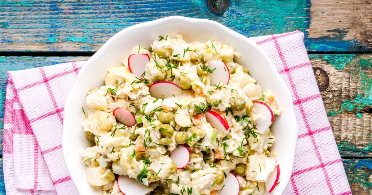 Low-Carb-Genuss ohne Reue: Falscher Kartoffelsalat als Beilage
