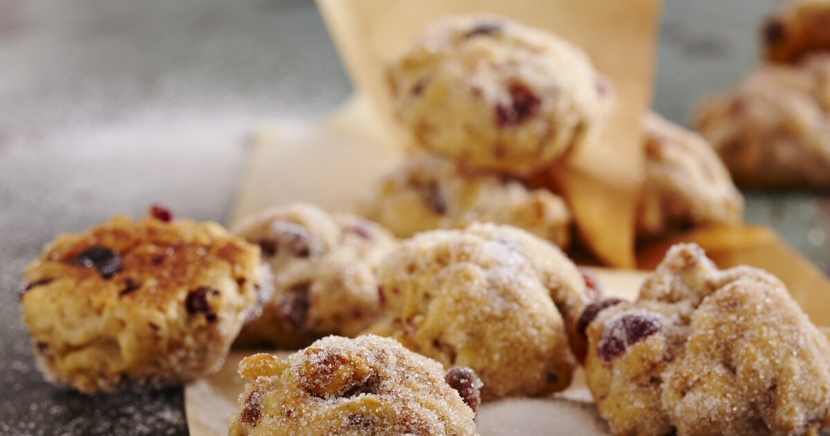 Stollenkonfekt mit getrockneten Cranberries: Heiß geliebt!