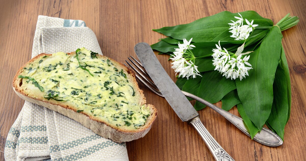 Besser als Kräuterbutter: Bärlauchbutter mit Suchtfaktor in 15 Min