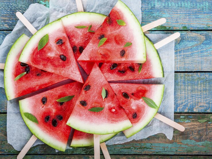 150 g Wassermelone hat 56 kcal. | © iStock/wmaster890