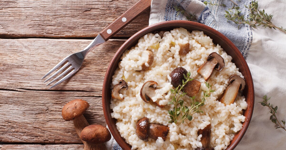Steinpilzrisotto: Rezept mit frischen Steinpilzen