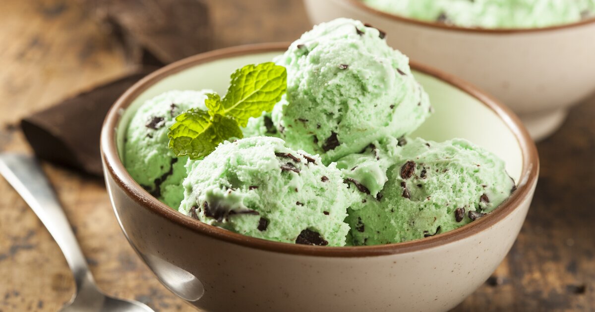 Pfefferminzeis mit Schoko: Erfrischung wie After Eight – nur kälter