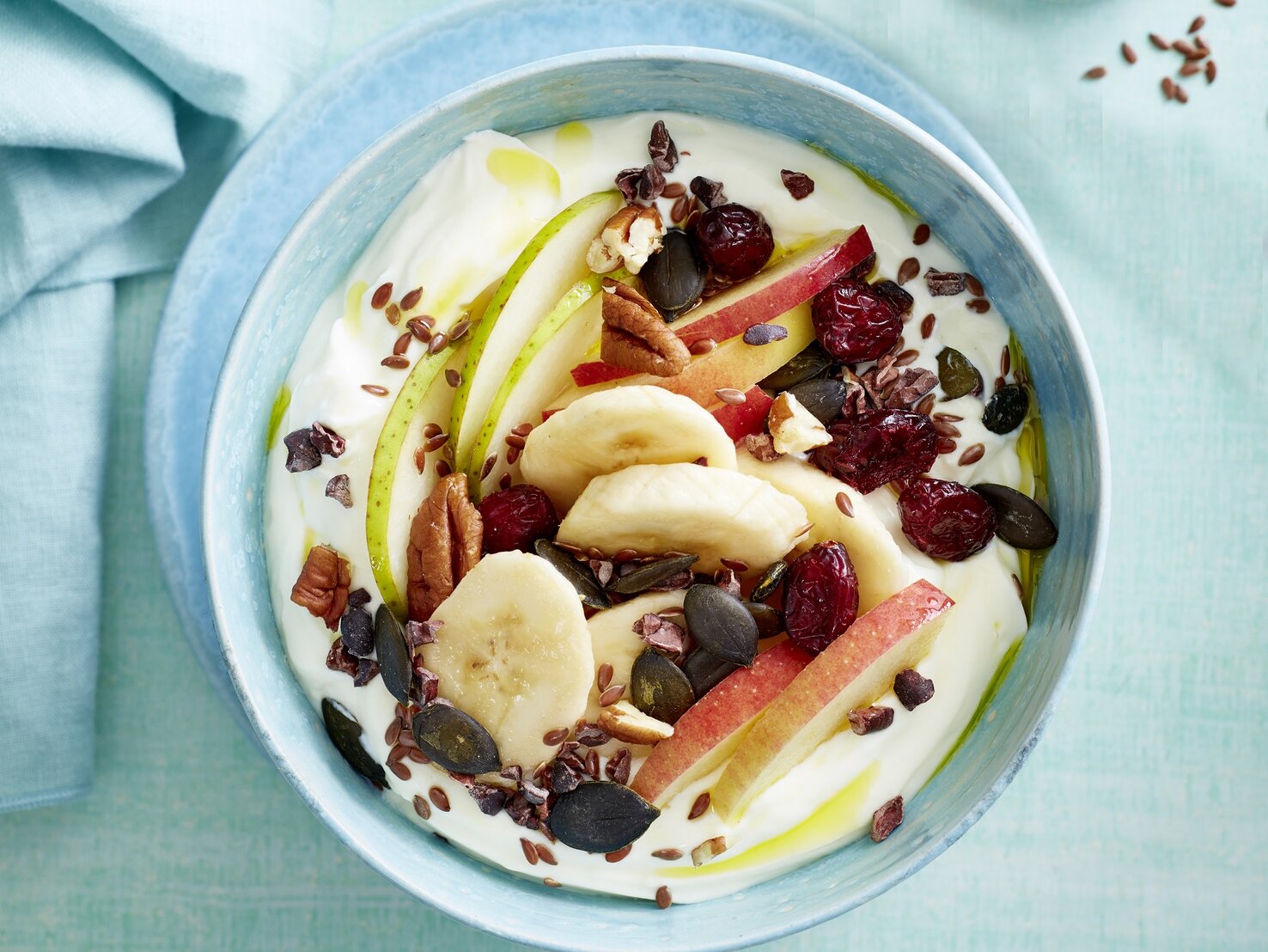 Quarkspeise mit Früchten: Doc-Fleck-Rezept