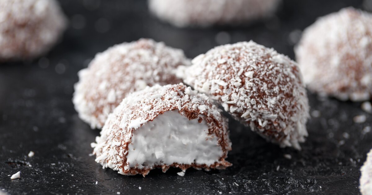 Bounty-Fans werden unsere Schoko-Kokos-Bällchen lieben!