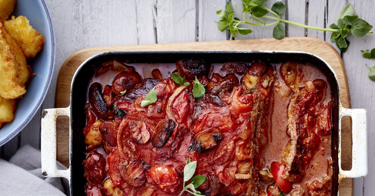 Rouladen-Auflauf: Rezept mit Knödelnocken