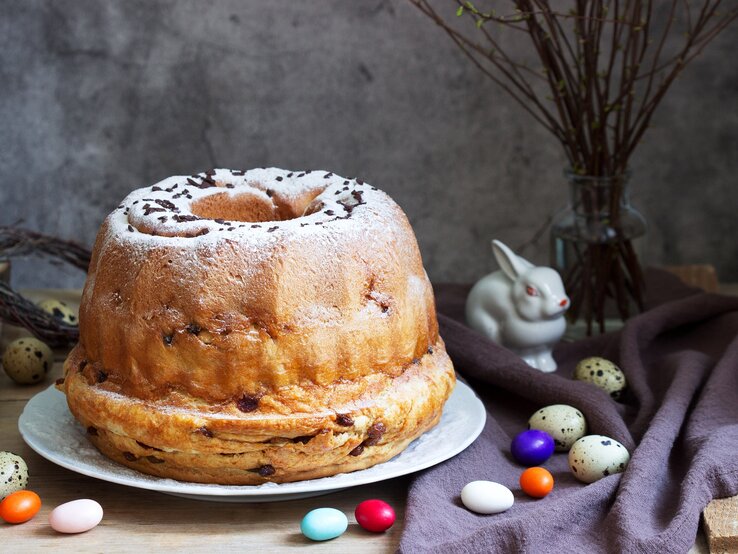 Kärntner Reindling mit Rosinen