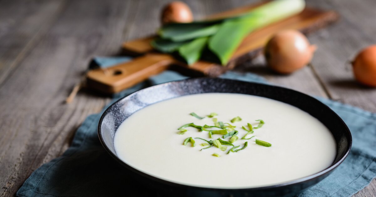 Cremige Lauchsuppe – Low Carb, vegetarisch und so lecker!