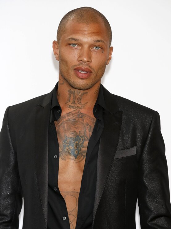 Jeremy Meeks, US-amerikanisches Model und Schauspieler | © imago images / Future Image