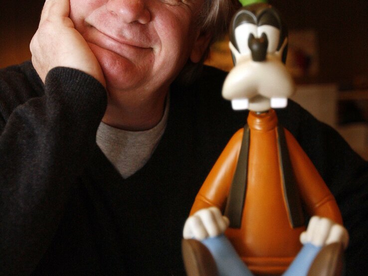 bill-imago images - ZUMA Press.jpg | © imago images / ZUMA Press Bill Farmer, der Sychronsprecher von Goofy. | © imago images / ZUMA Press