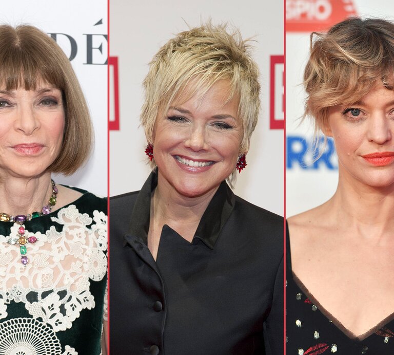Ponyfrisuren der Stars | © Noam Galai/WireImage, imago/Sven Simon (2)