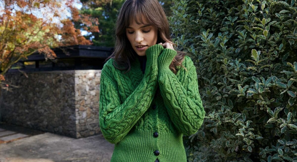 IrelandsEye Knitwear Elva Cardigan