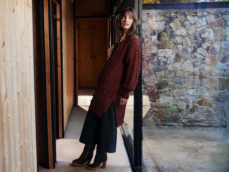 IrelandsEye Knitwear Talulla Cardigan | © IrelandsEye Knitwear