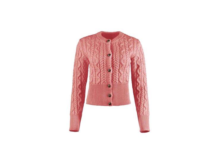 Salmon Cardigan IrelandsEye Knitwear | © IrelandsEye Knitwear