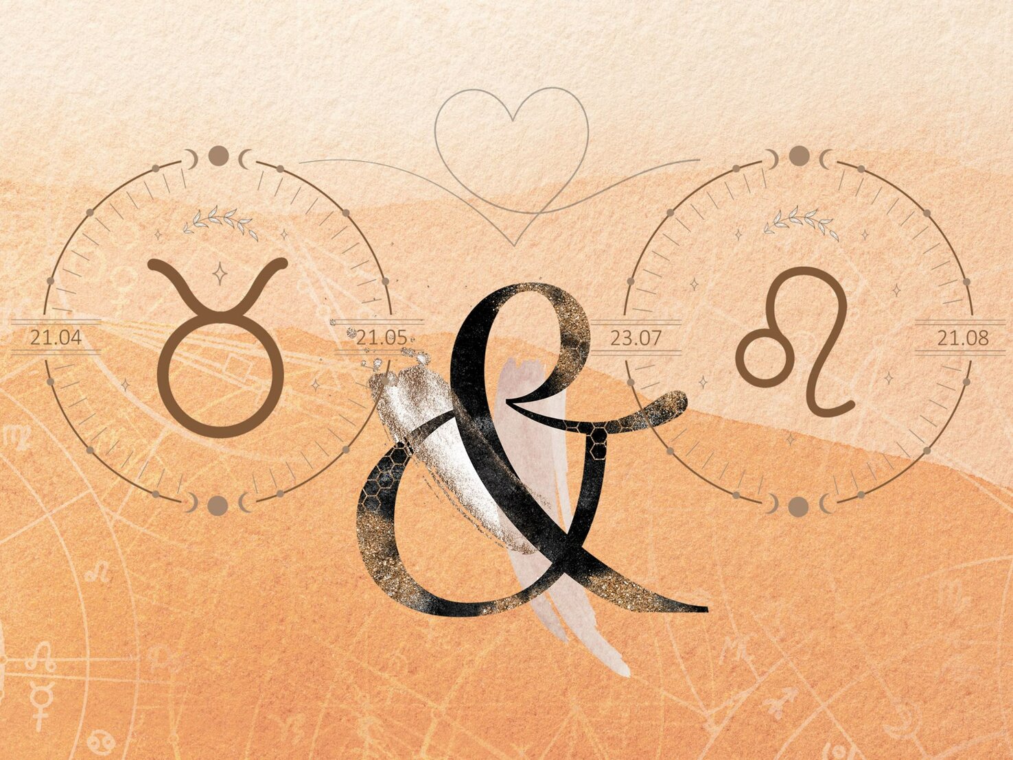 Wie passen Stier und Löwe in der Beziehung zusammen?