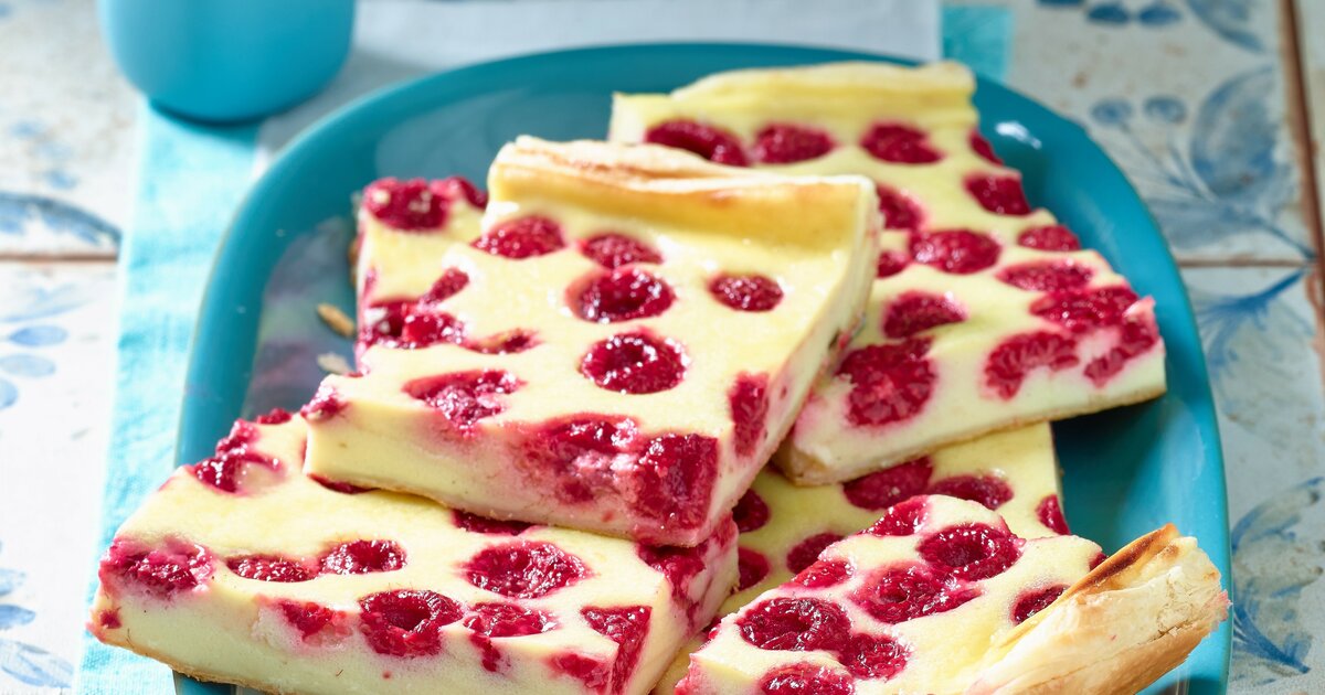 Himbeer-Frischkäse-Kuchen – ein sommerlicher Früchtetraum Himbeer-Frischkäse-Kuchen – ein sommerlicher Früchtetraum