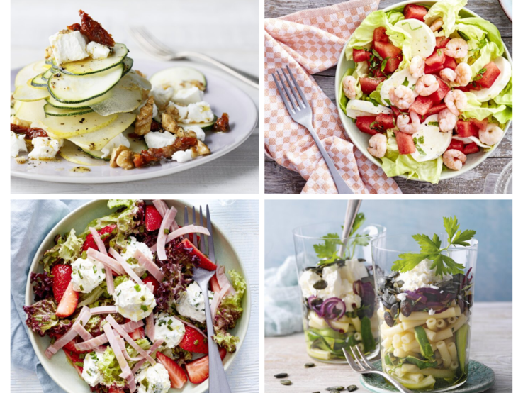 Collage Sommersalate