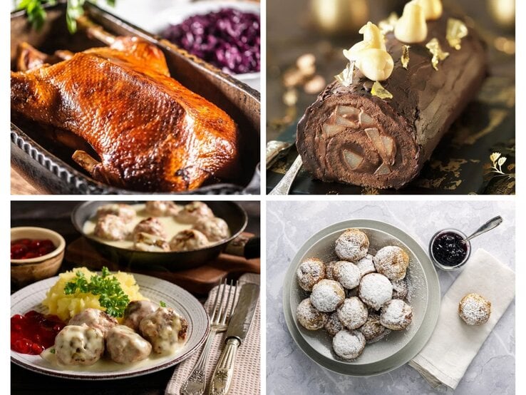 Collage Weihnachten weltweit