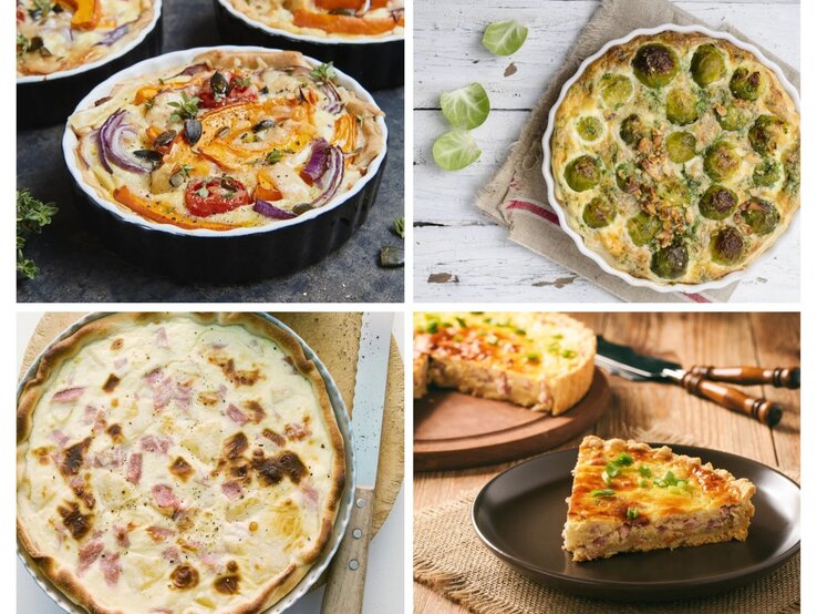Collage Quiche | © [M] iStock/imago/Stockfood