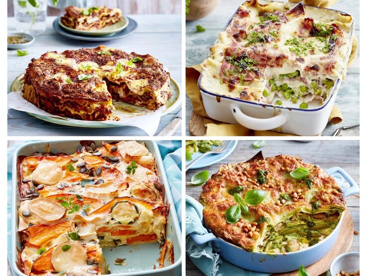 Lasagne Varianten