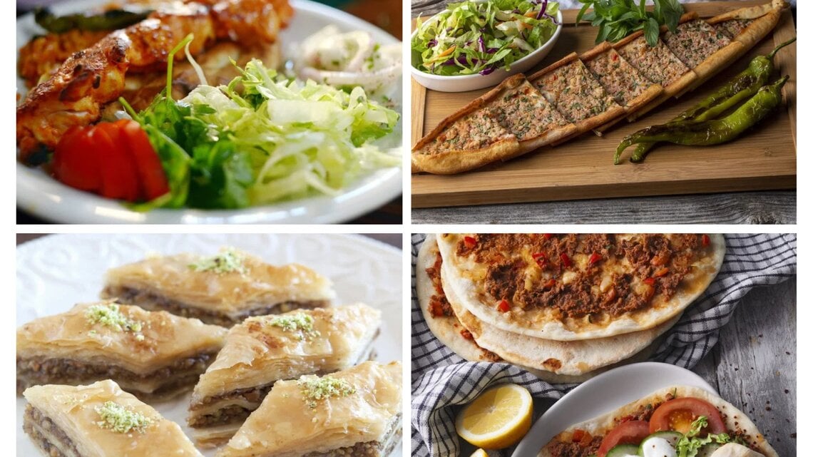 Collage tuerkische kueche