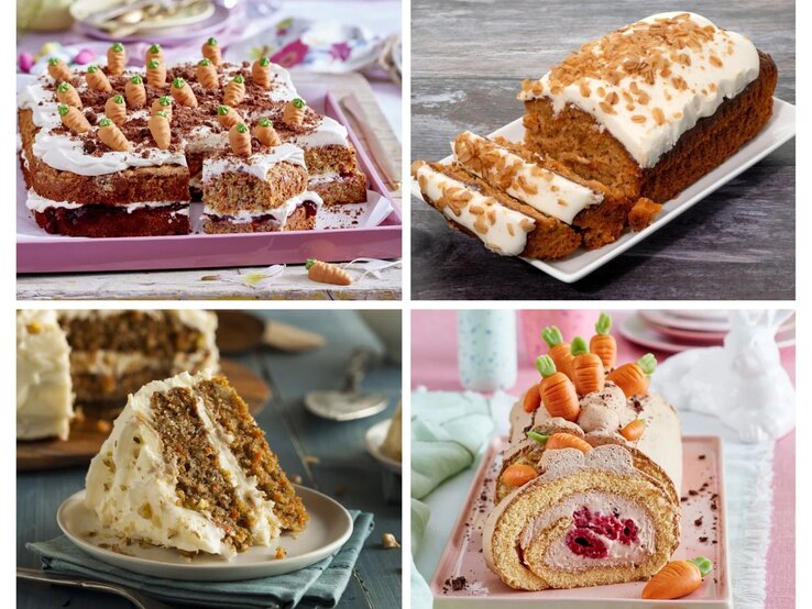 Collage Karottenkuchen | © [M] EAT CLUB/Getty Images