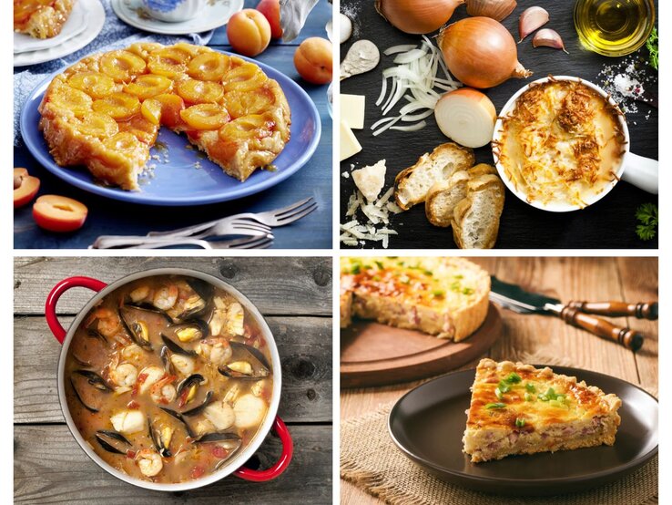 Collage franzoesische Küche