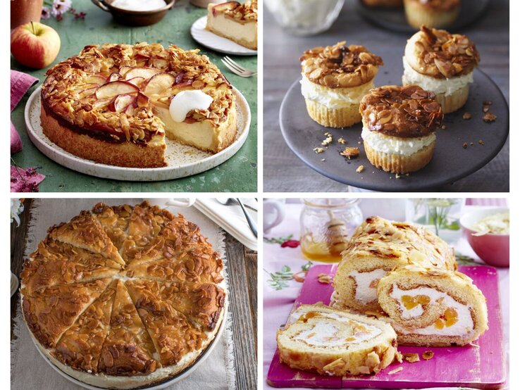 Collage Bienenstich Varianten.jpg | © [M] EAT CLUB/ Stockfood/AdobeStock