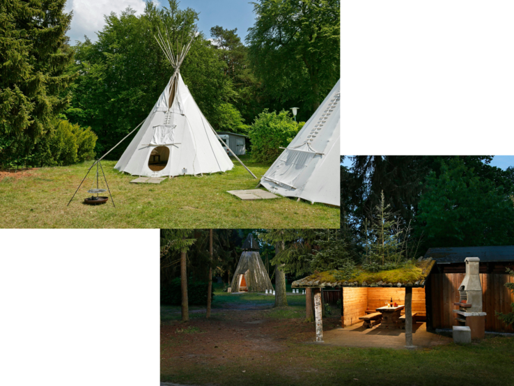 Fotocollage Campingplatz | © [M] Pincamp